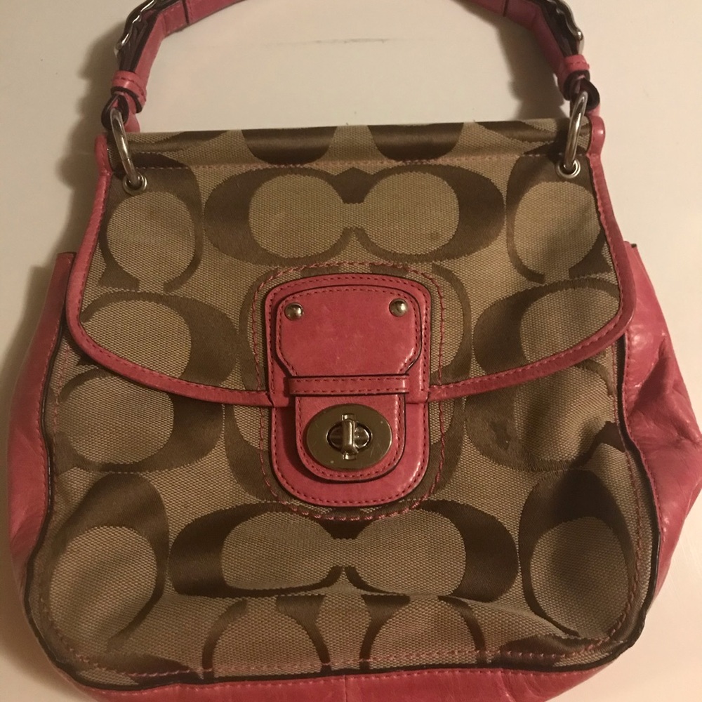 Coach hand bag